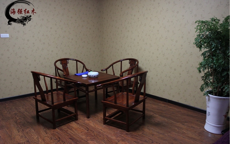 高等茶楼与抖圈红木