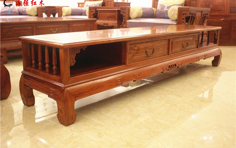 抖圈1号红木电视柜